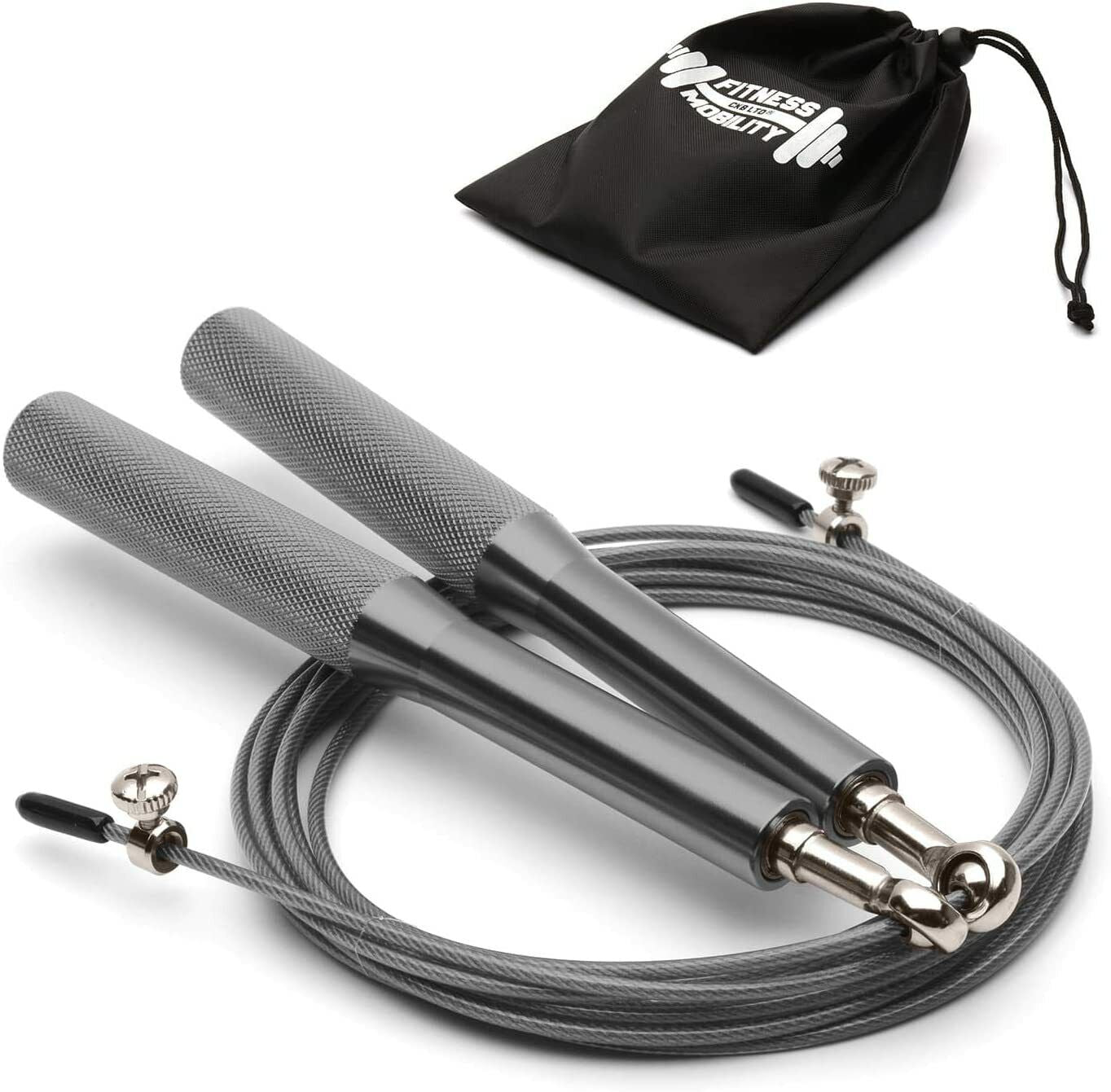 Adjustable Sports Skipping Rope Adult Boxing Fitness Cardio Speed Jump Exercise