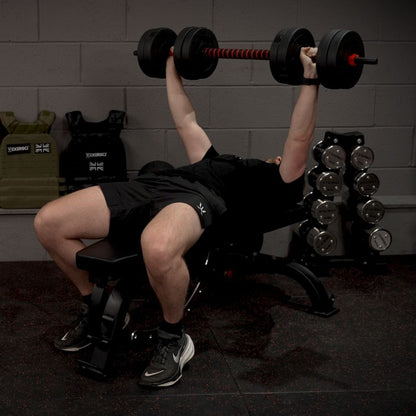 Exersci Adjustable Dumbbell Barbell Weights Set 20-40Kg with Kettlebell Option