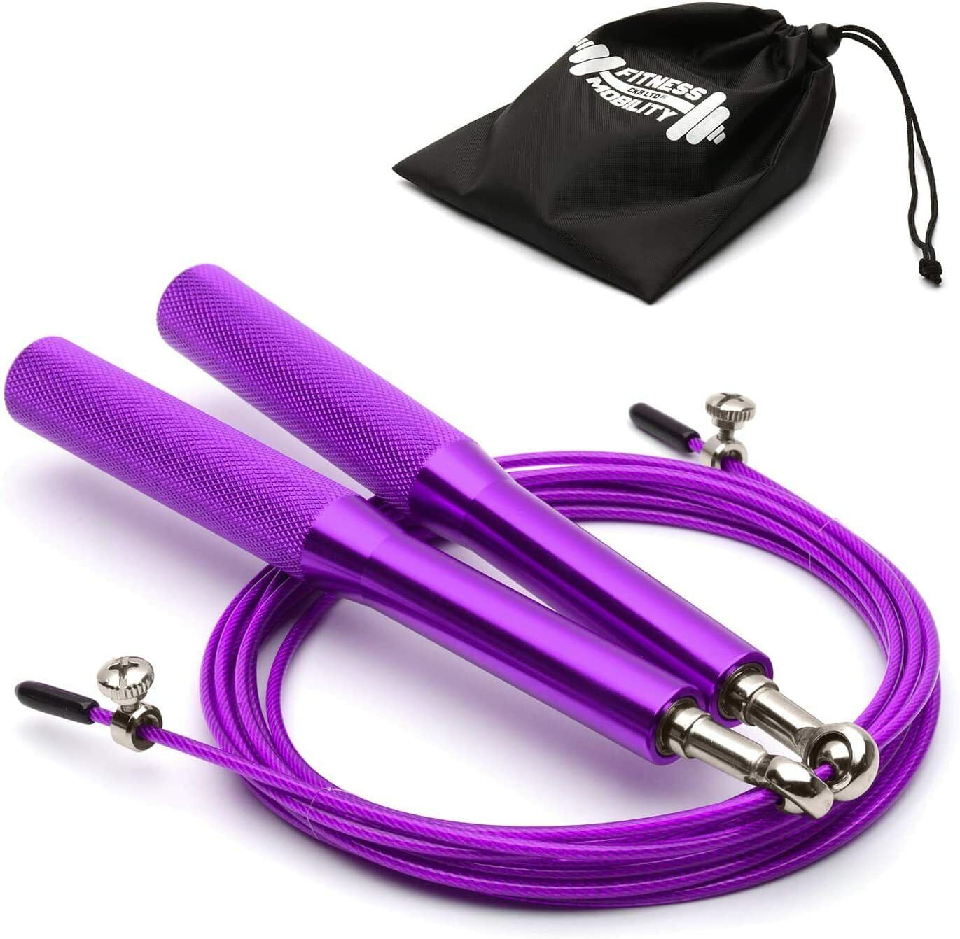 Adjustable Sports Skipping Rope Adult Boxing Fitness Cardio Speed Jump Exercise