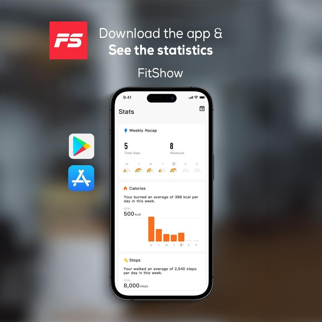 Treadmill with Incline, Remote Control, and Holder - 12 km/h Walking Pad