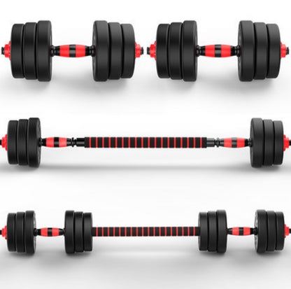 Exersci Adjustable Dumbbell Barbell Weights Set 20-40Kg with Kettlebell Option