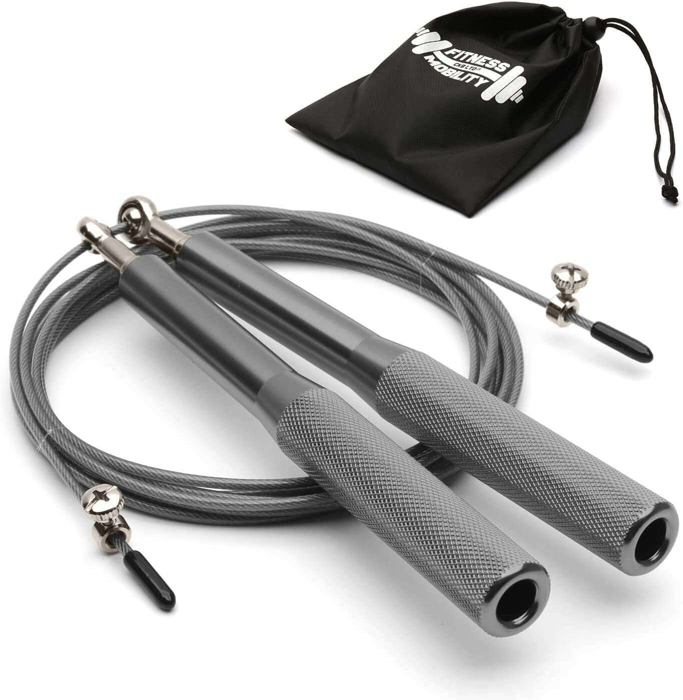 Adjustable Sports Skipping Rope Adult Boxing Fitness Cardio Speed Jump Exercise
