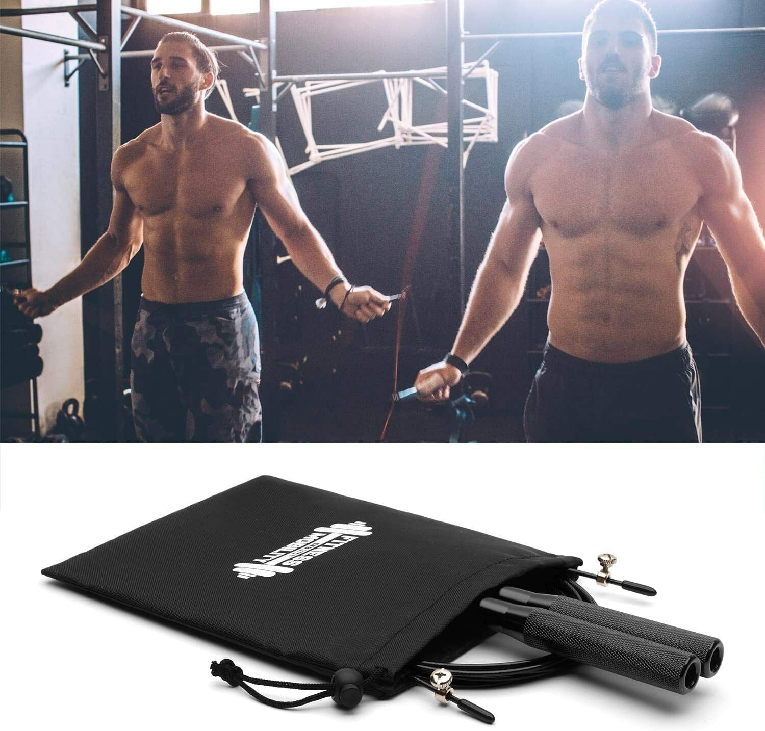 Adjustable Sports Skipping Rope Adult Boxing Fitness Cardio Speed Jump Exercise