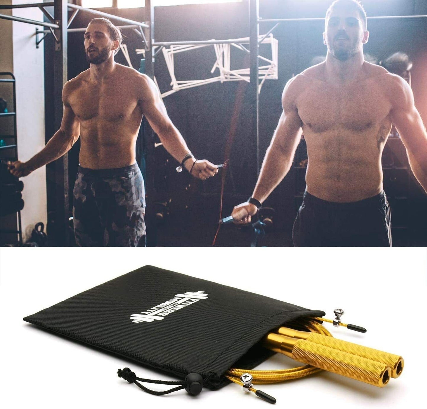 Adjustable Sports Skipping Rope Adult Boxing Fitness Cardio Speed Jump Exercise